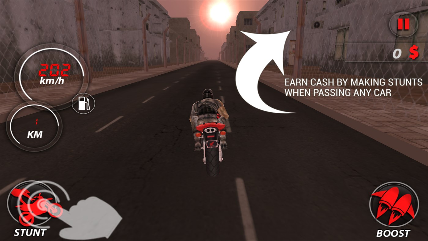 #3. Highway Stunt Bike Riders Pro (Windows) By: AppTeeka