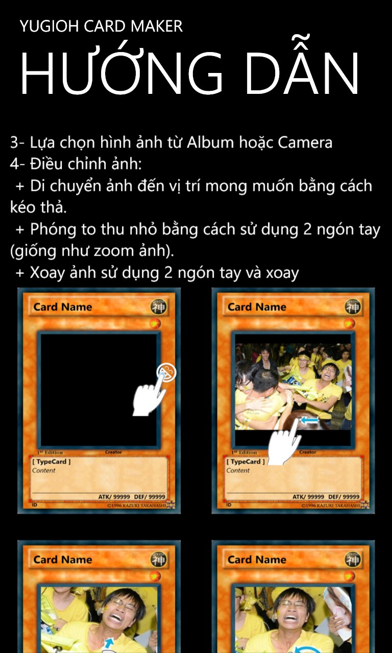 Yugioh Card Maker for Windows 10 Mobile