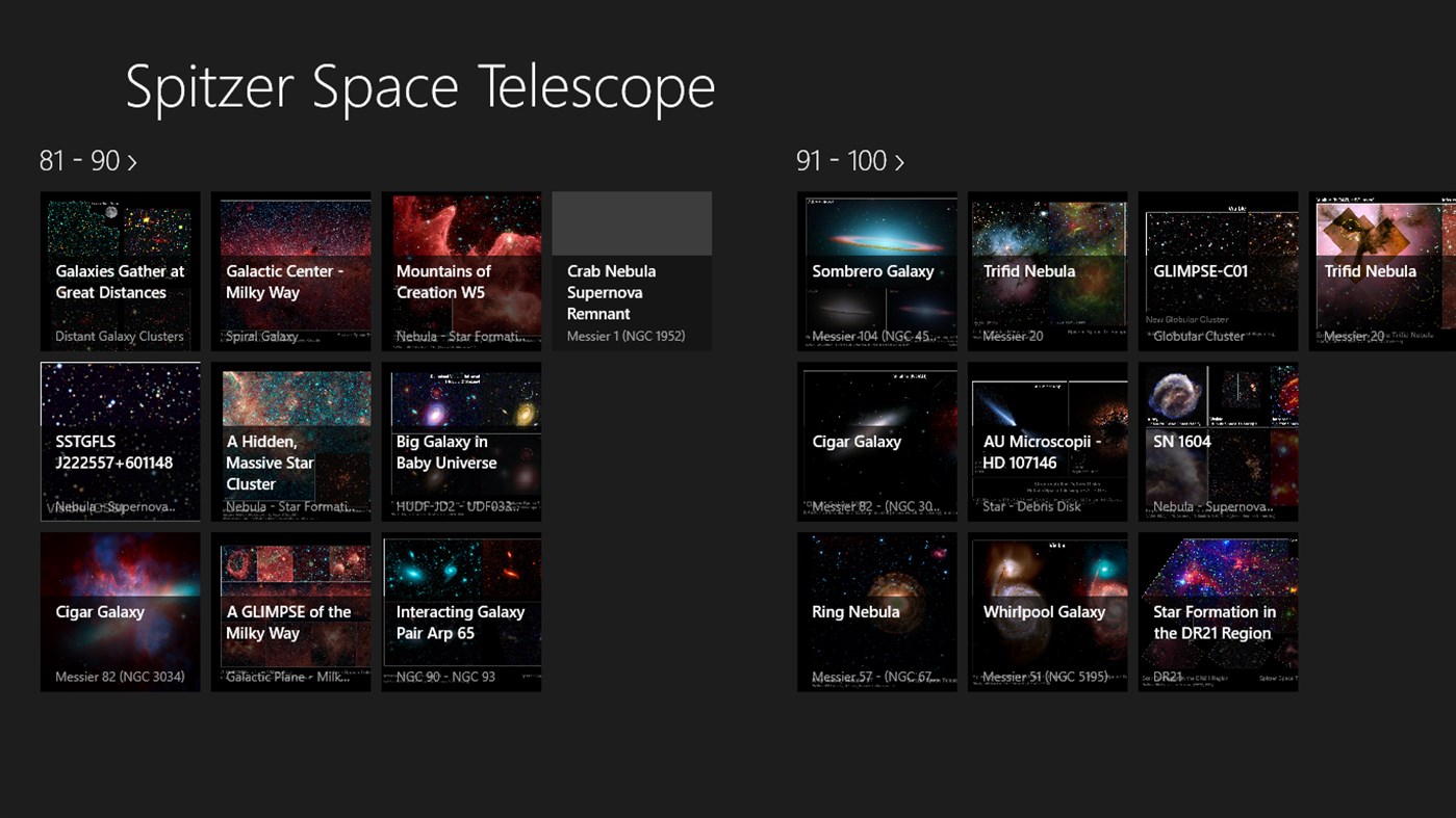#7. Spitzer Space Telescope (Windows) Με: EspooTeam