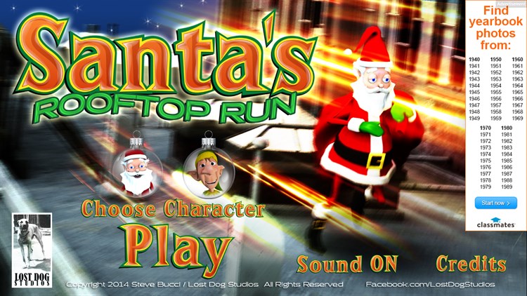 Santa's Rooftop Run - PC - (Windows)