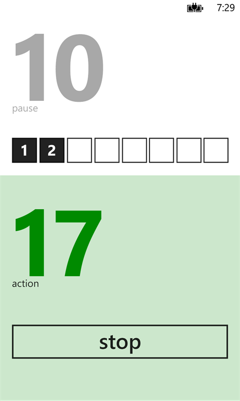 Tabata Timer Screenshots 1