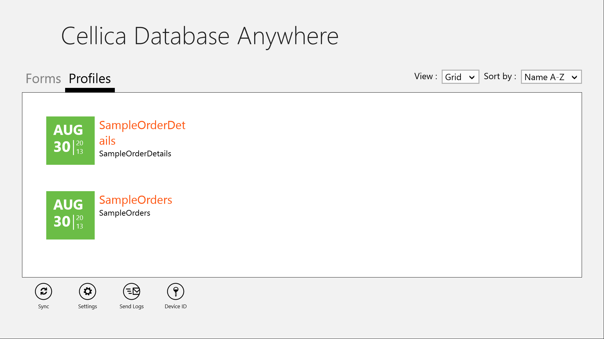 cellica database desktop