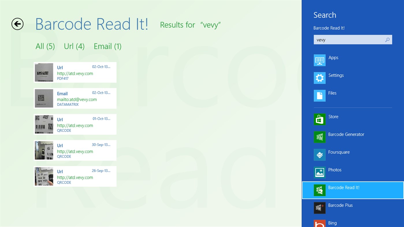 #3. Barcode Read It! (Windows) โดย: VEVY EUROPE SpA