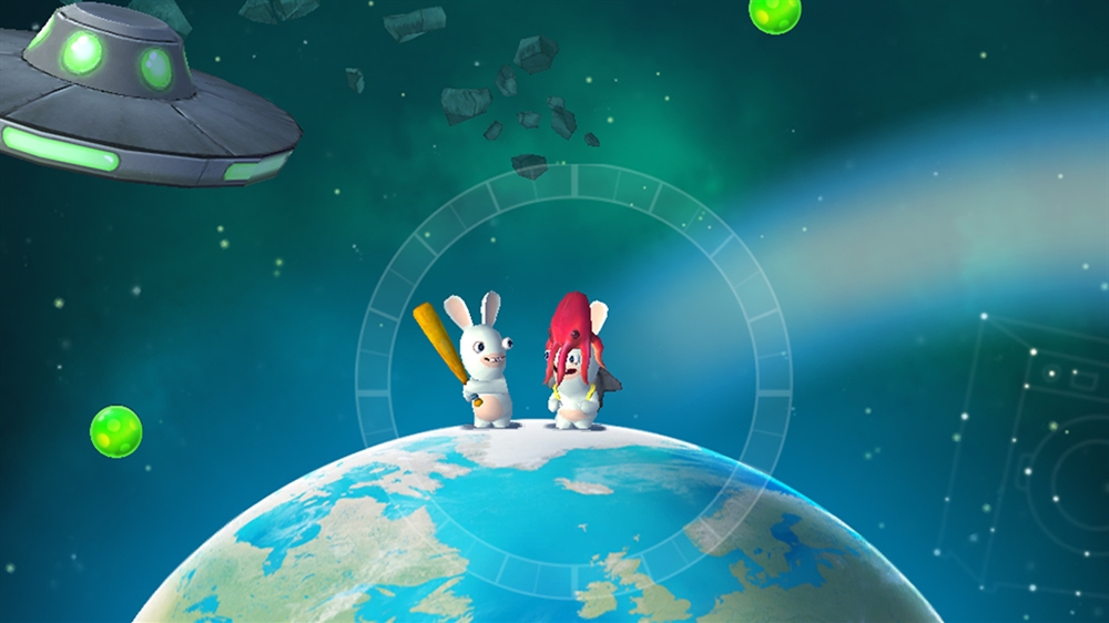 1 космический заяц. Rabbids big Bang игра. Rabbids big Bang космос. Зайка в космосе. Космические кролики игра.