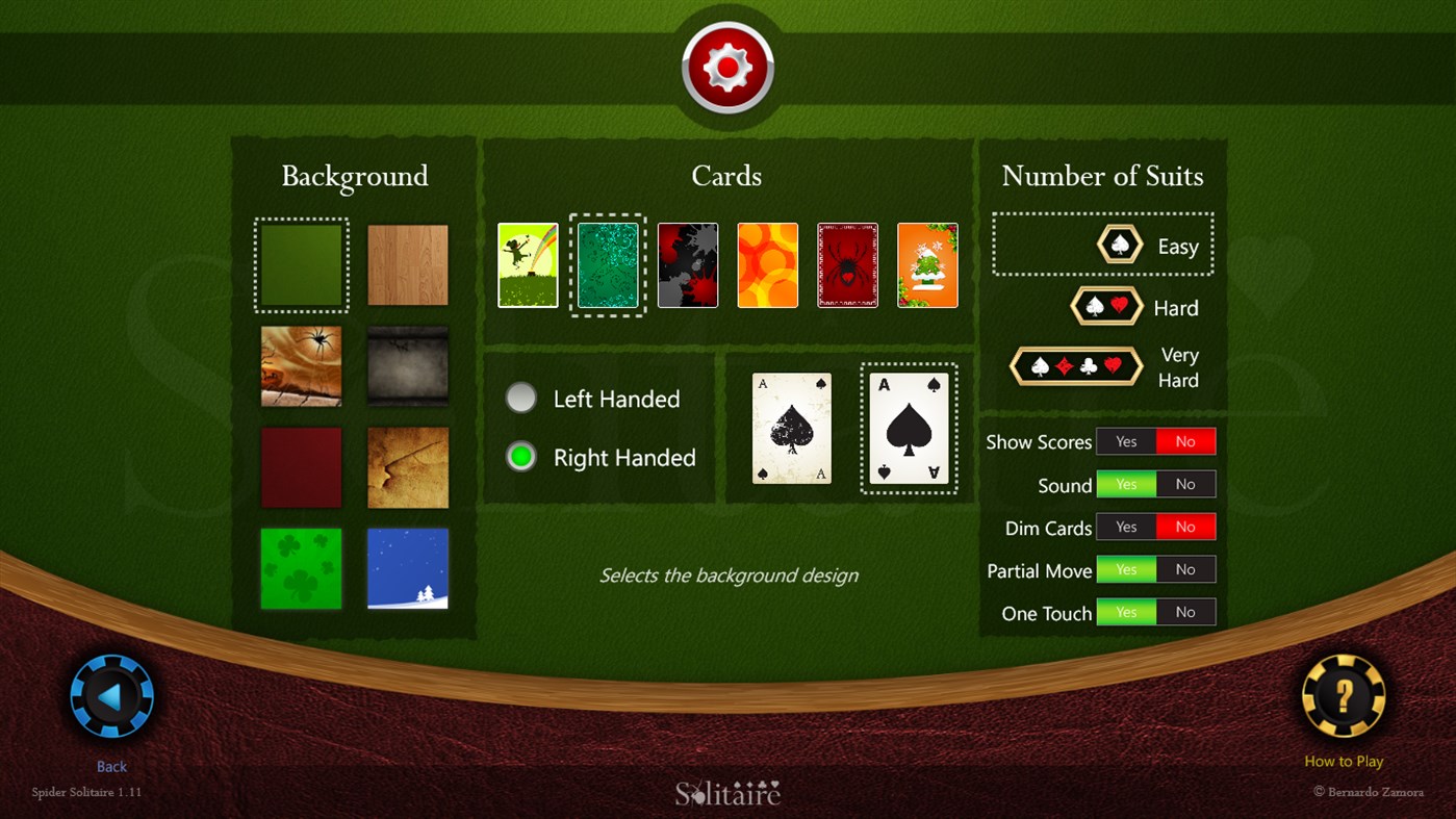 #2. Spider Solitaire HD (Windows) 来自: Bernardo Zamora