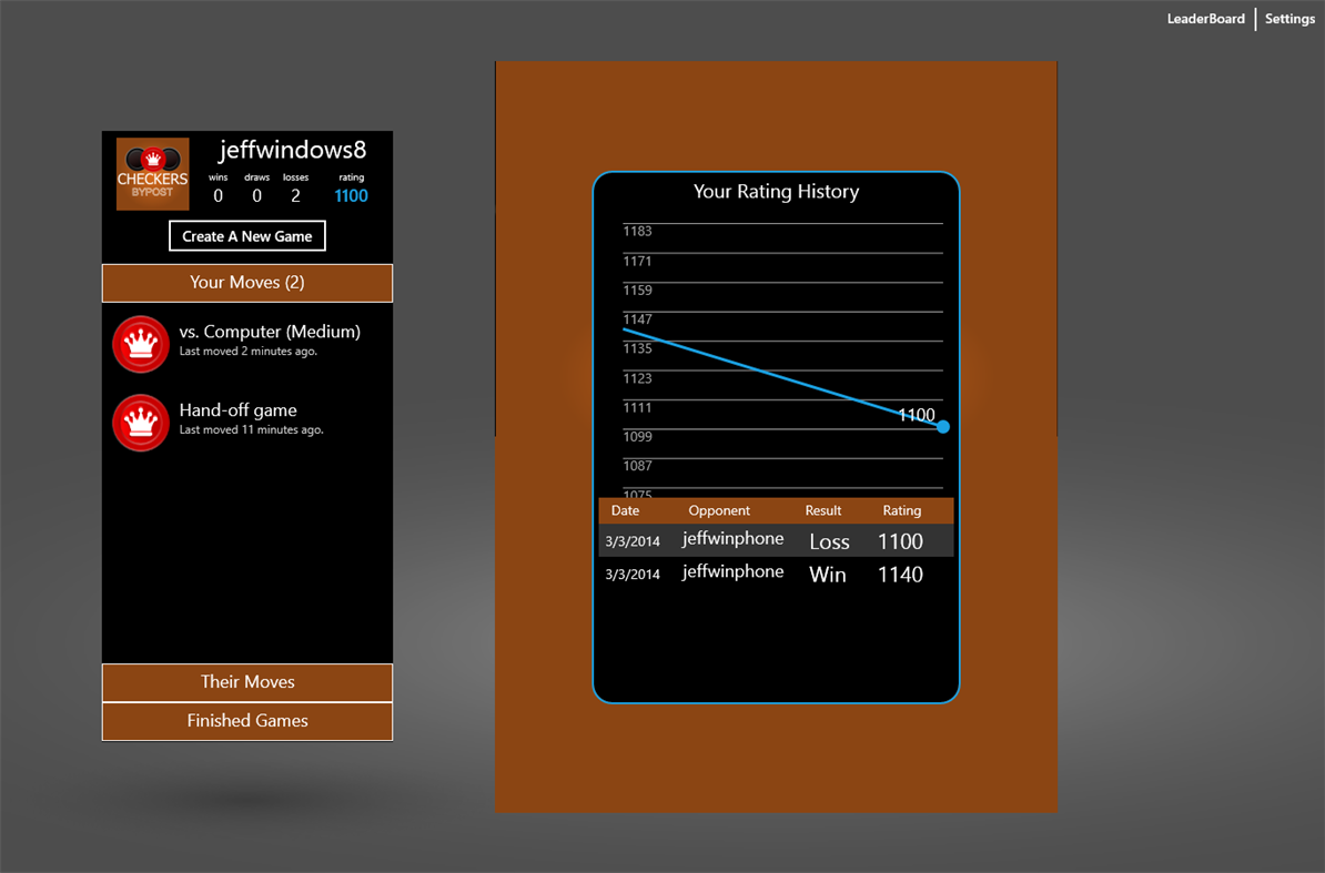 #4. Checkers By Post Free (Windows) Podle: Jeff Cole