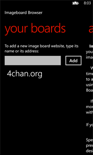ImageBoard Browser screenshot 1