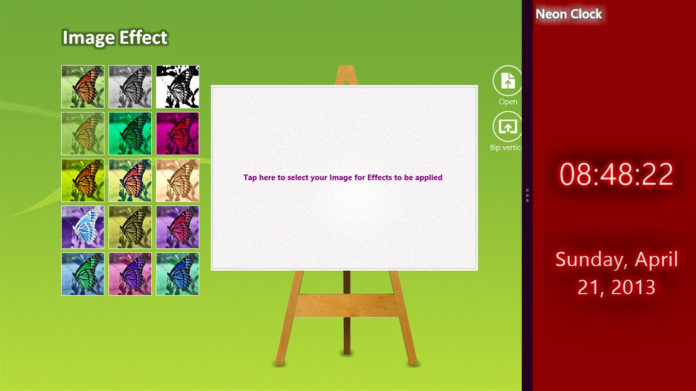 #6. Neon Clock (Windows) 由: Sumit Dutta