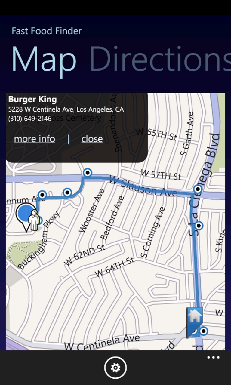 Fast Food Finder screenshot