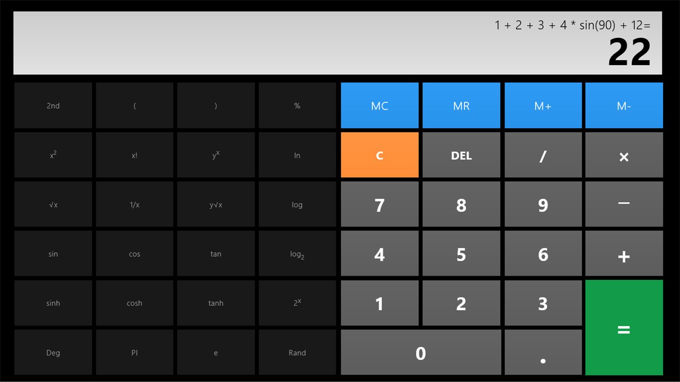 #2. Calculator X8 (Windows) 由: Gergely Orosz