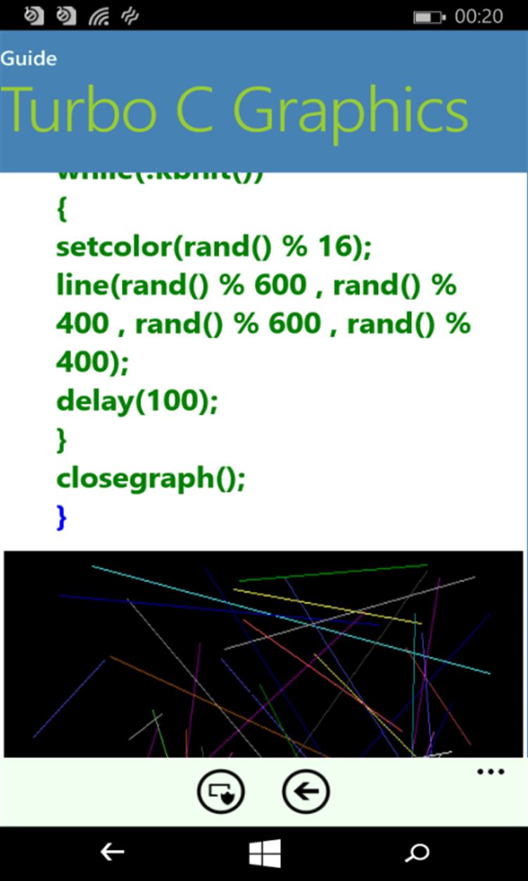 【图】Turbo C Graphics(截图3)