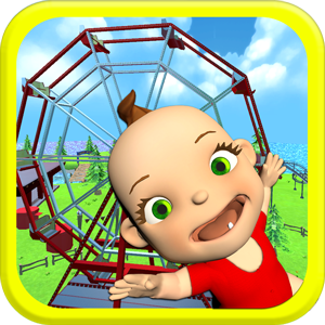 Bébé Babsy Amusement Parc 3D - Parler Enfant, Montagnes Russes, Course De Bateaux, Magicien, etc.
