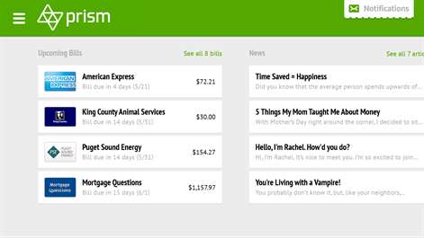 Prism Bill Pay Screenshots 1