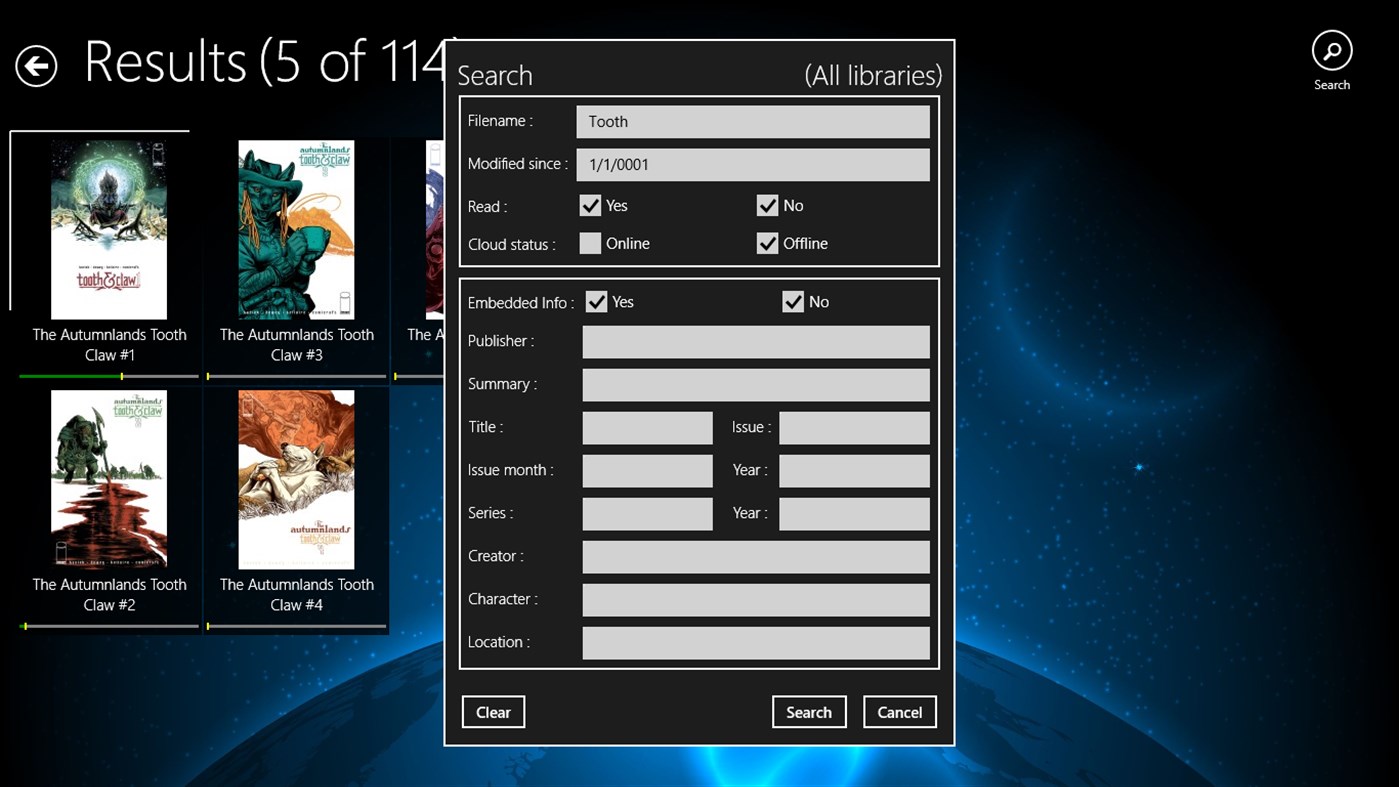 #7. Comic Seer (Windows) Göre: Xylasoft