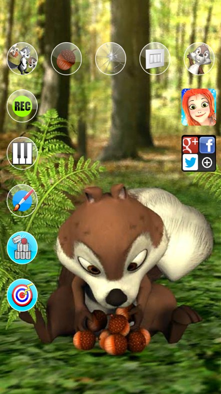 #4. Talking James Squirrel (Windows) By: Kaufcom