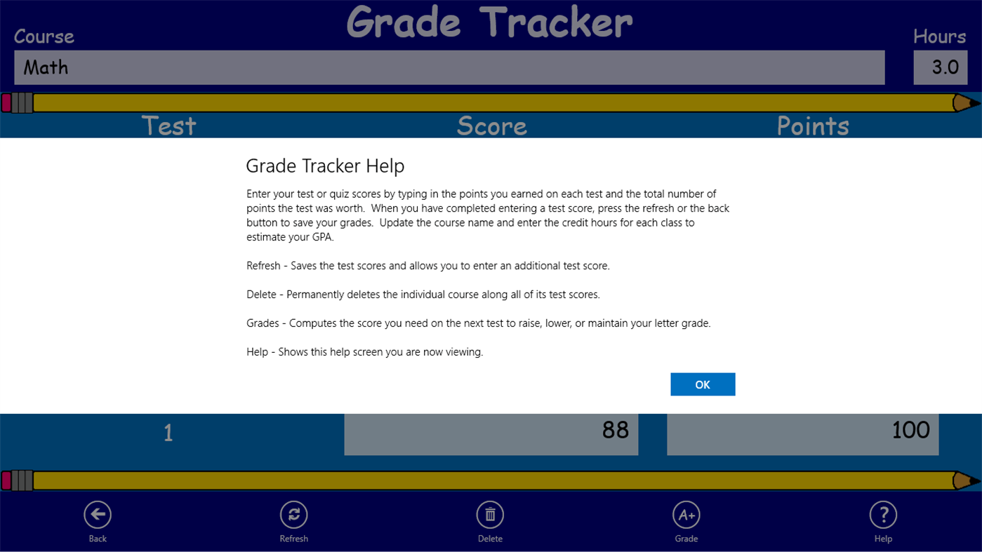 #6. Grade Tracker (Windows) 由: Teraflop