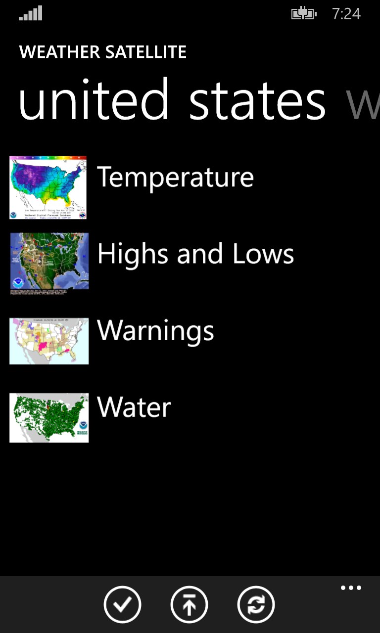 Weather Satellites Images screenshot