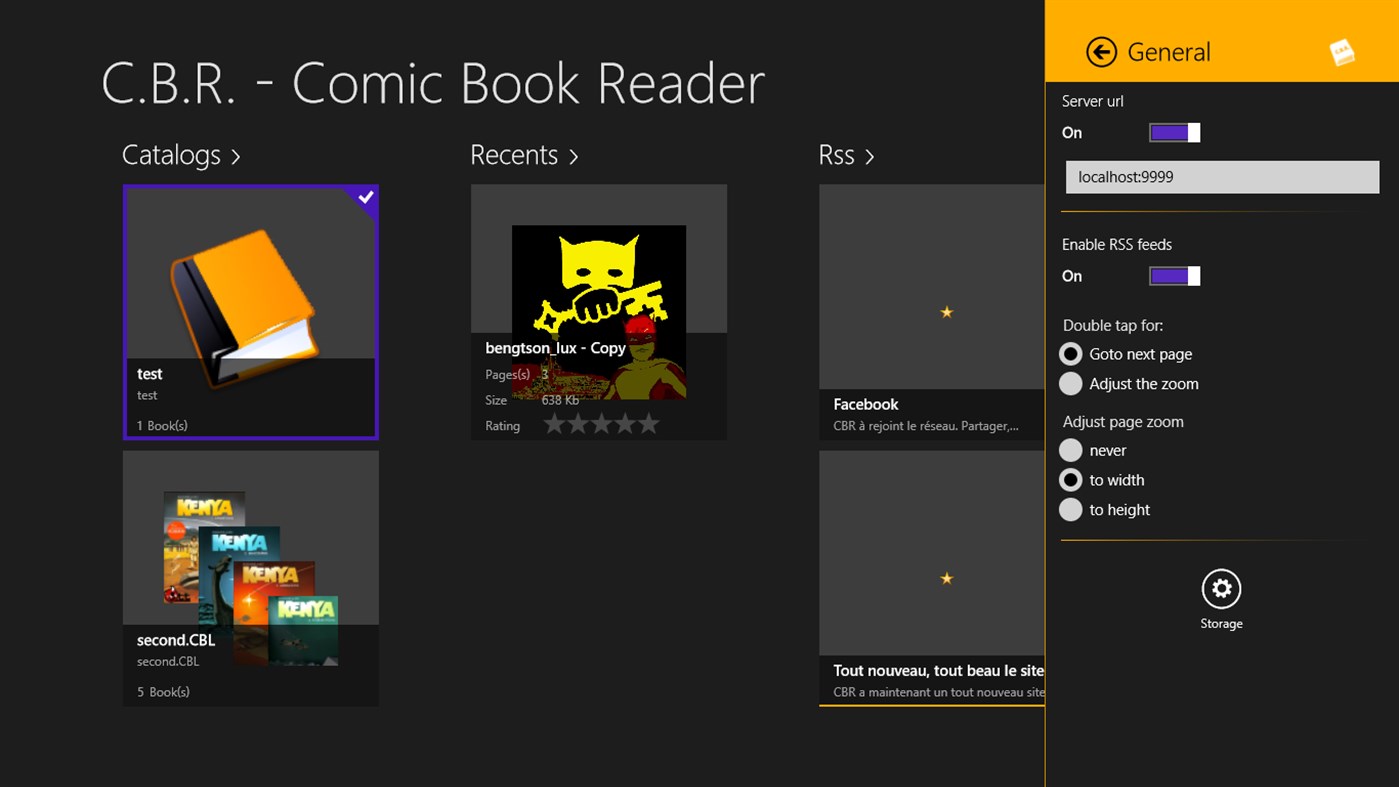 #4. C.B.R. - Comic Book Reader (Windows) Με: Guillaume Waser