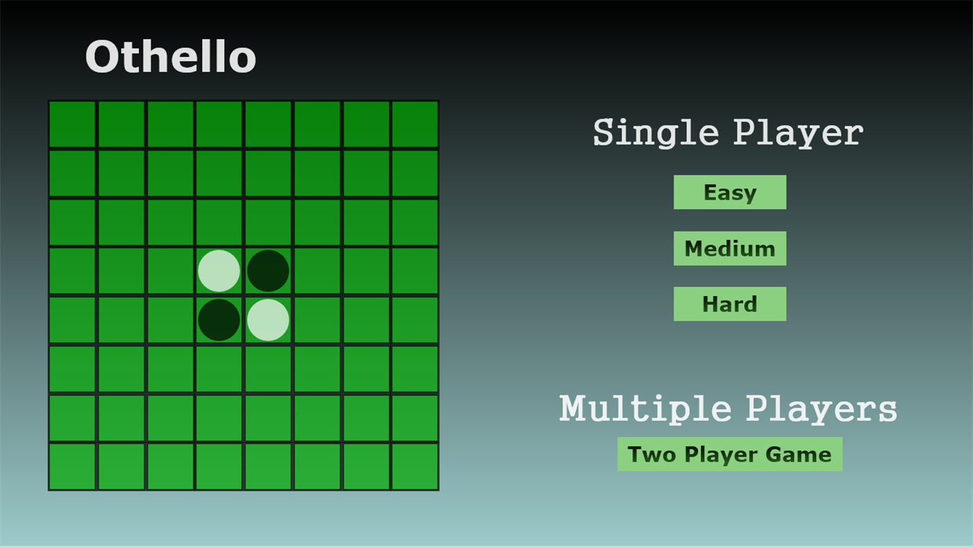 #1. Othello (Windows) 由: Kamal Aggarwal