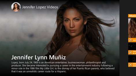 Jennifer Lopez Videos Screenshots 1