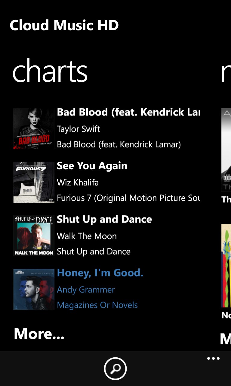Captura 4 Cloud Music HD windows