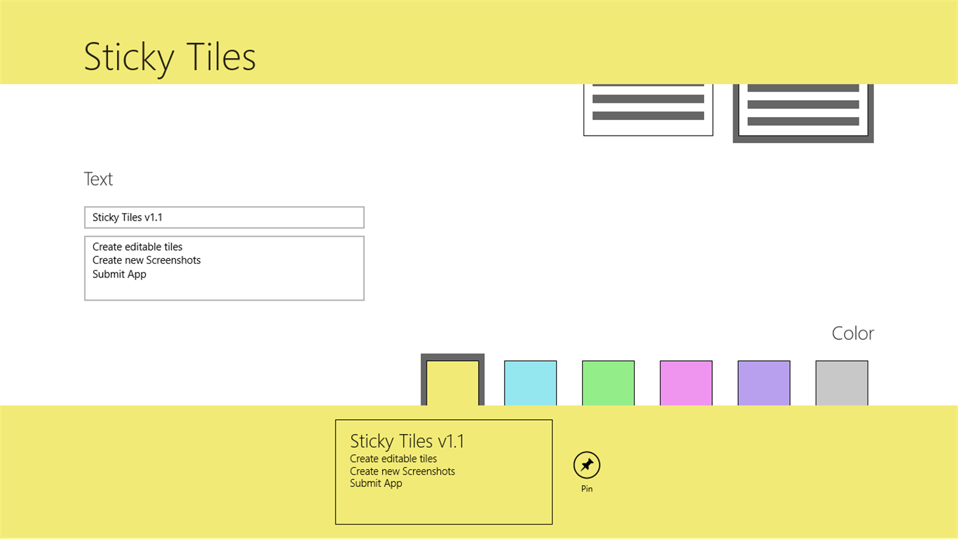 #3. Sticky Tiles (Windows) Με: Nirmit Kavaiya