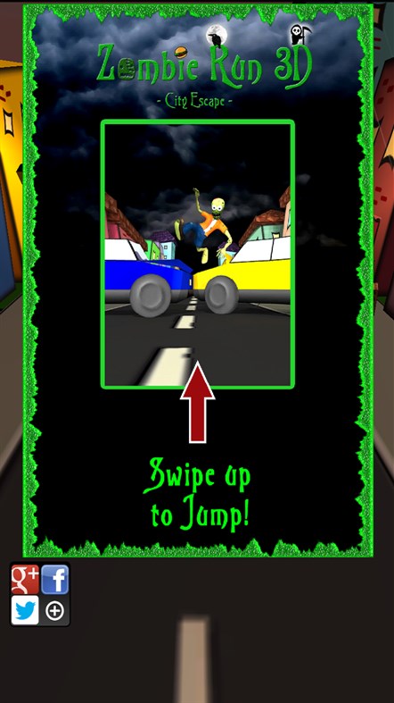 #3. Zombie Run 3D - City Escape (Windows) Podle: Kaufcom