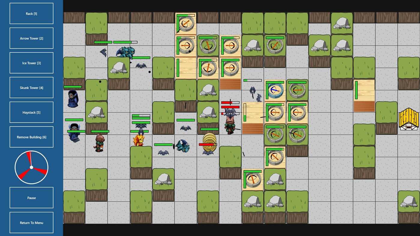 #1. Three Piggies Tower Defense (Windows) 来自: Hashbrown Studio