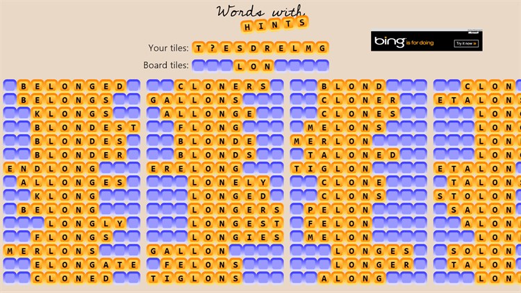 Words with Hints - PC - (Windows)