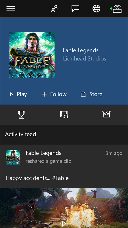 Xbox (beta) Screenshot