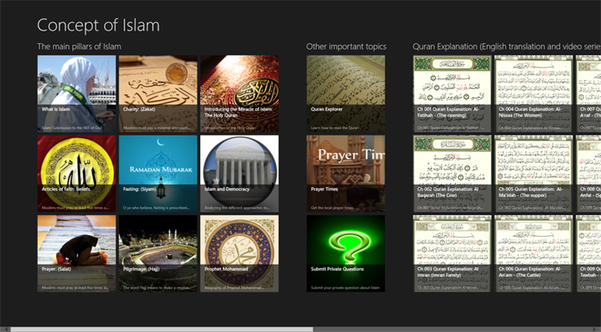 Windowsデスクトップ Fajrian Muhammad Concept of Islam - Free download and install on Windows