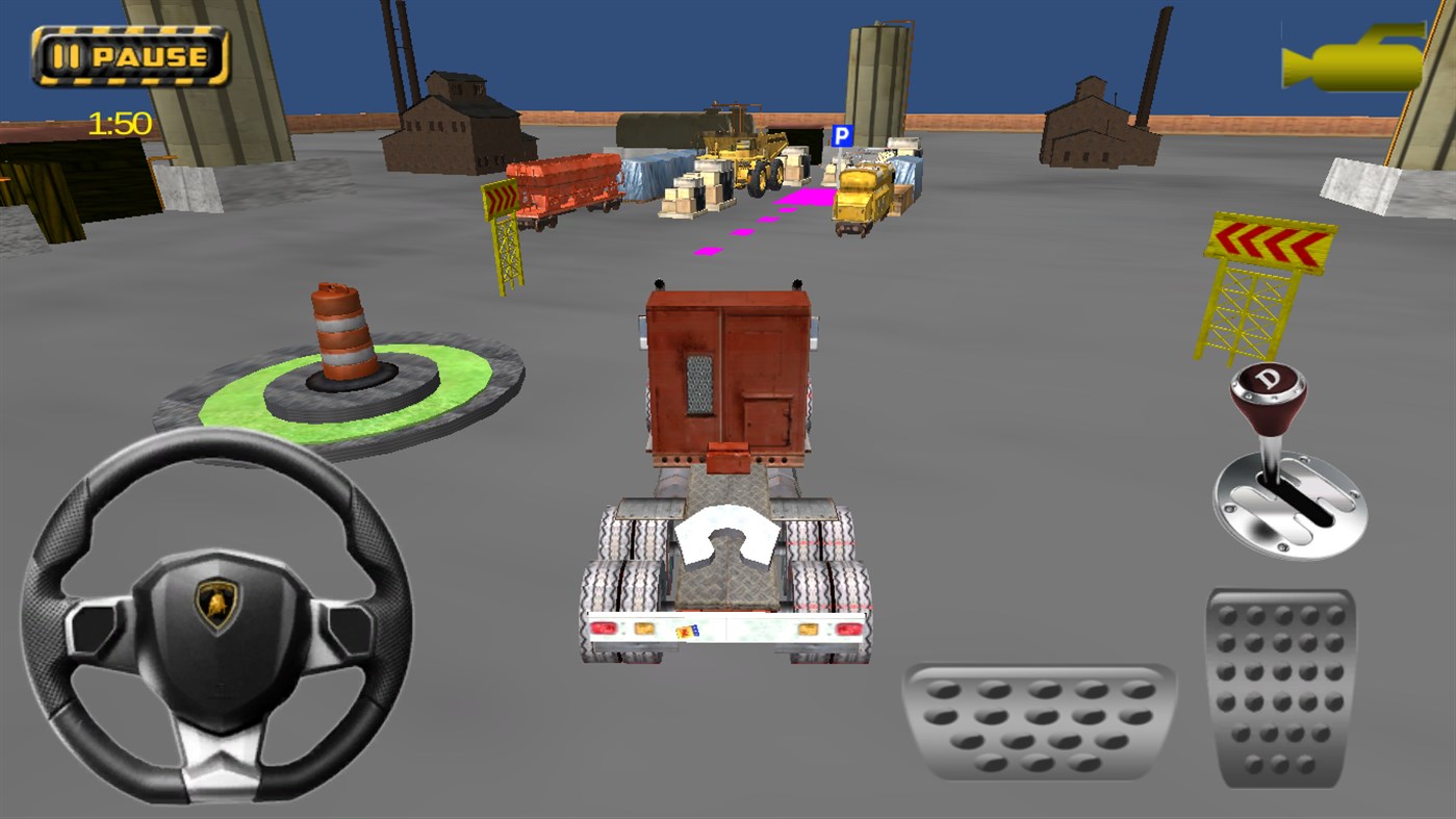 #2. Factory Parking Simulation (Windows) By: AbsoLogix Technologies Limited