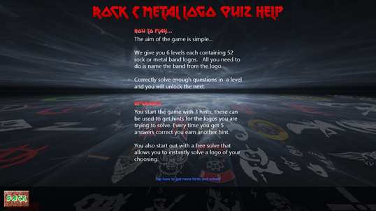 Rock & Metal Logo Quiz screenshot 5