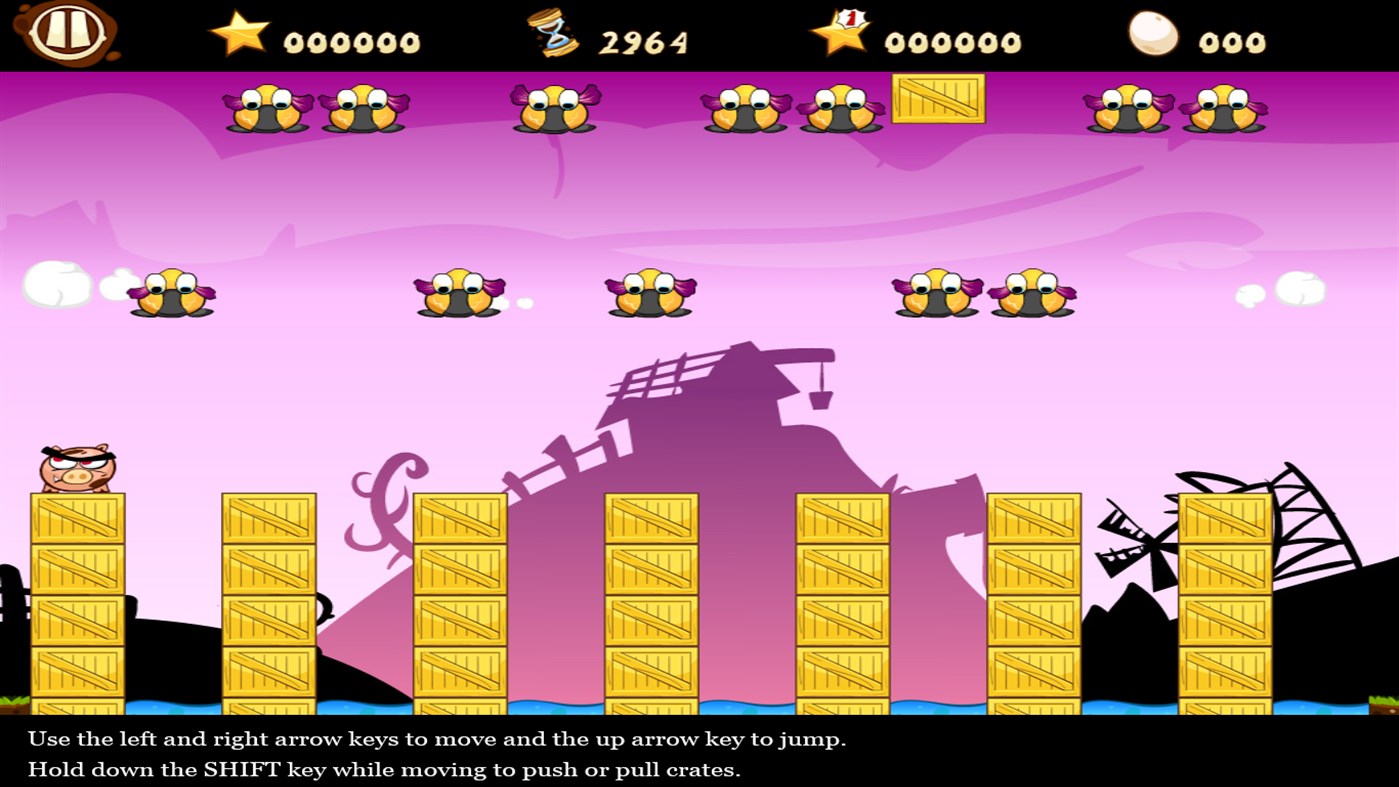 #5. Raging Pigs Free (Windows) 由: EnsenaSoft S.A. de C.V.