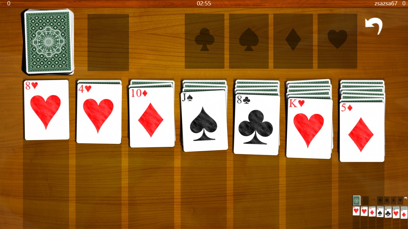 #3. Solitaire JD (Windows) Podle: Jimmy Dickinson