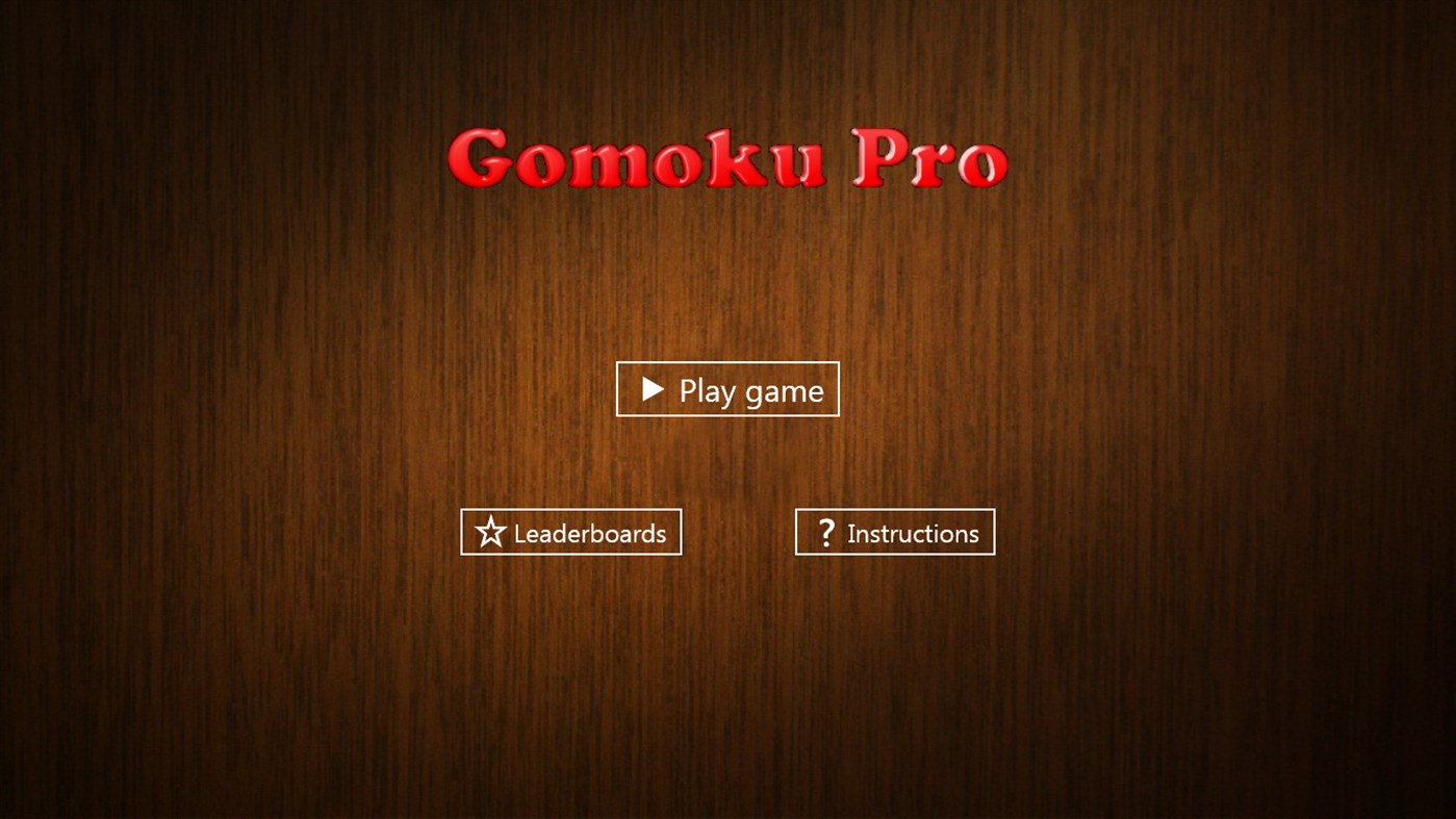 #3. Gomoku Professional (Windows) By: Aga_s