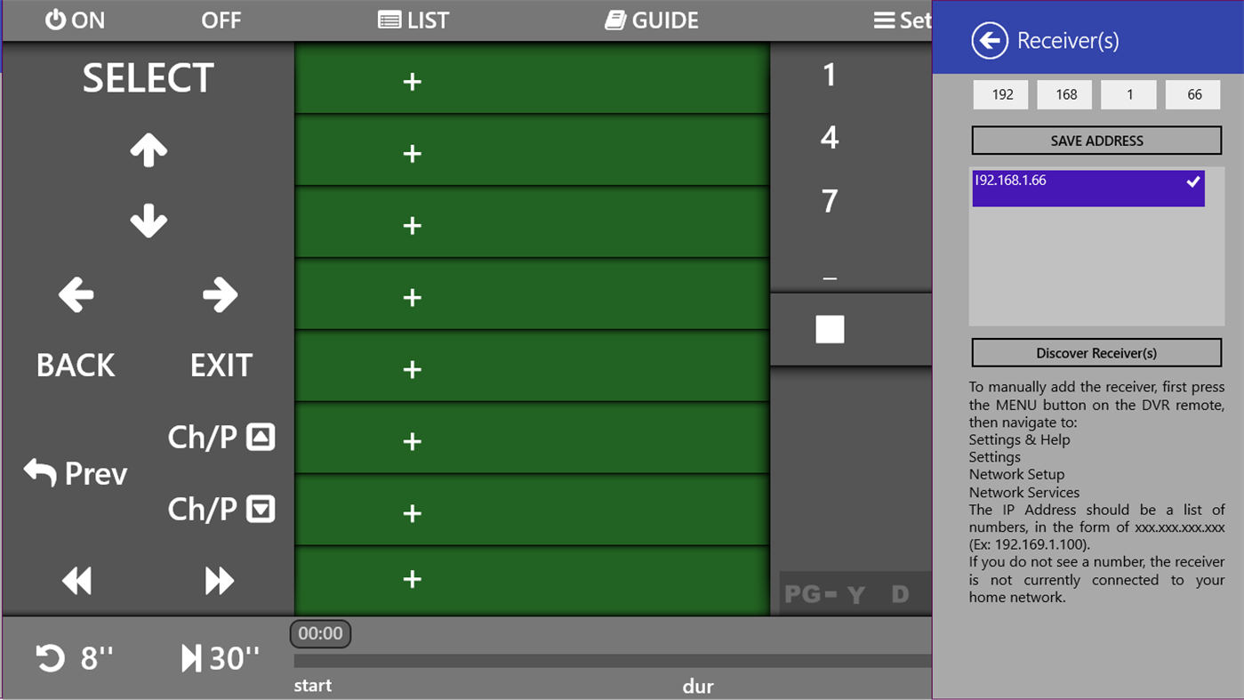 #5. DIRECTV Remote (Windows) Podle: Cheero
