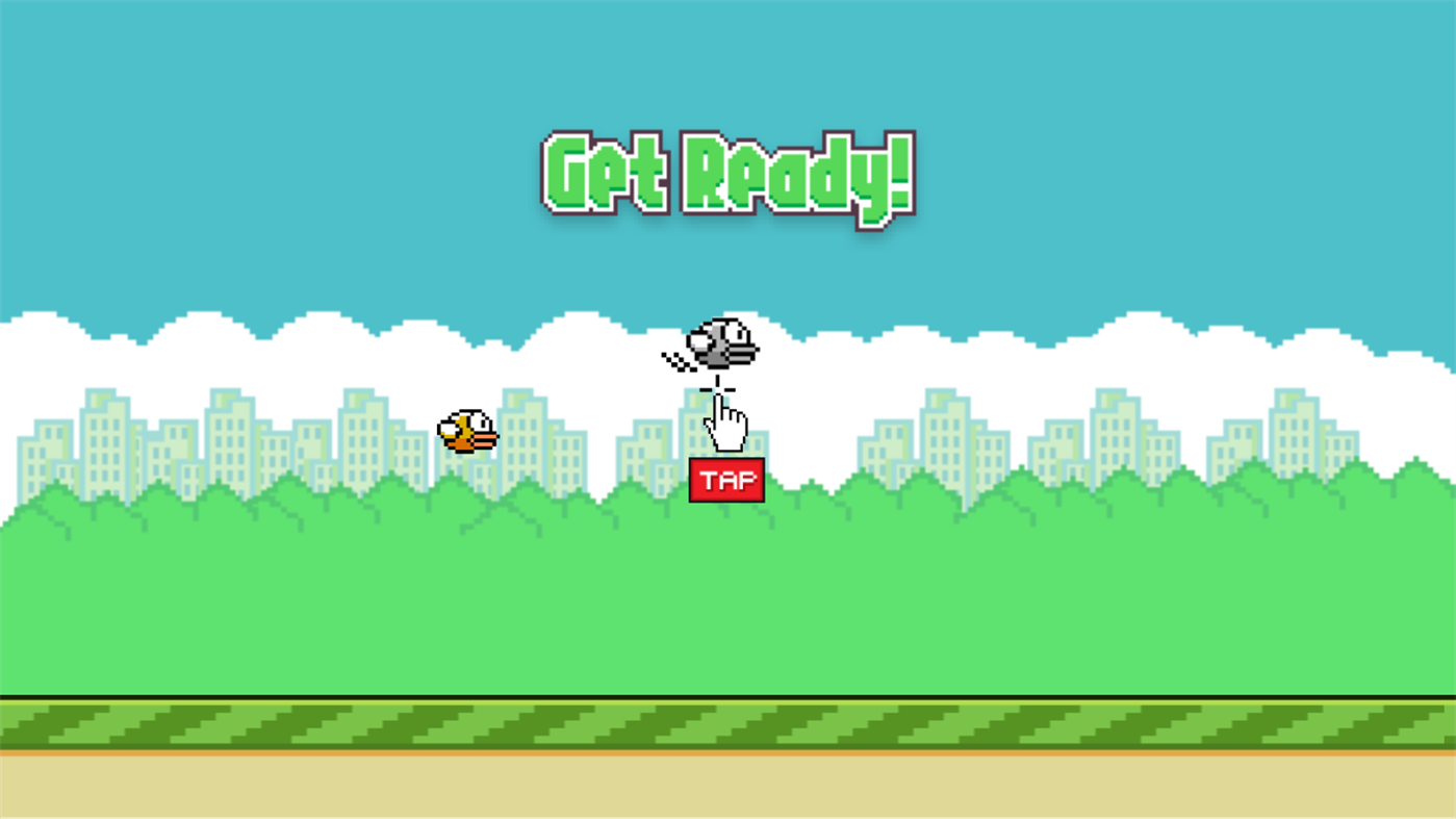 #2. Flappy Bird (Windows) Av: Saraf
