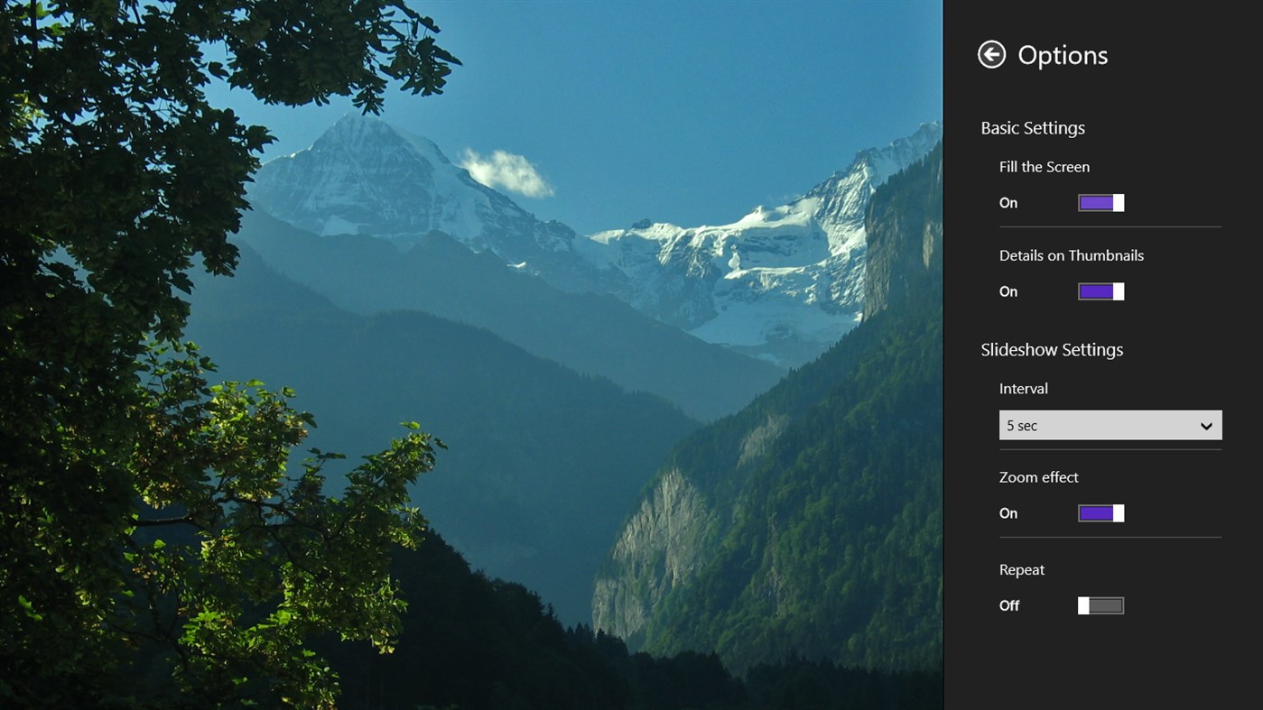 #6. Gallery HD (Windows) Göre: Frozen Volcano