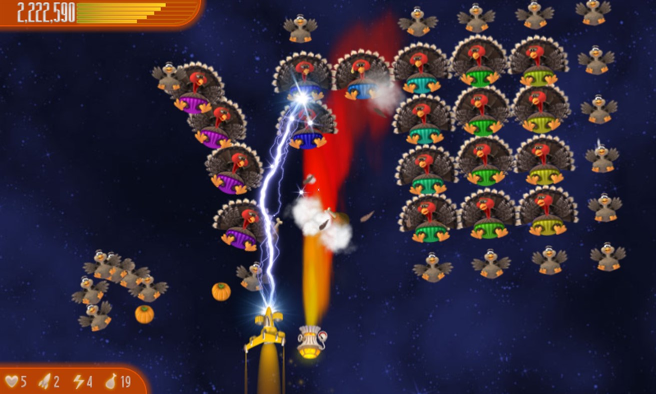 #2. Chicken Invaders 4 Thanksgiving HD (Windows) Podle: BETACOM S.A.