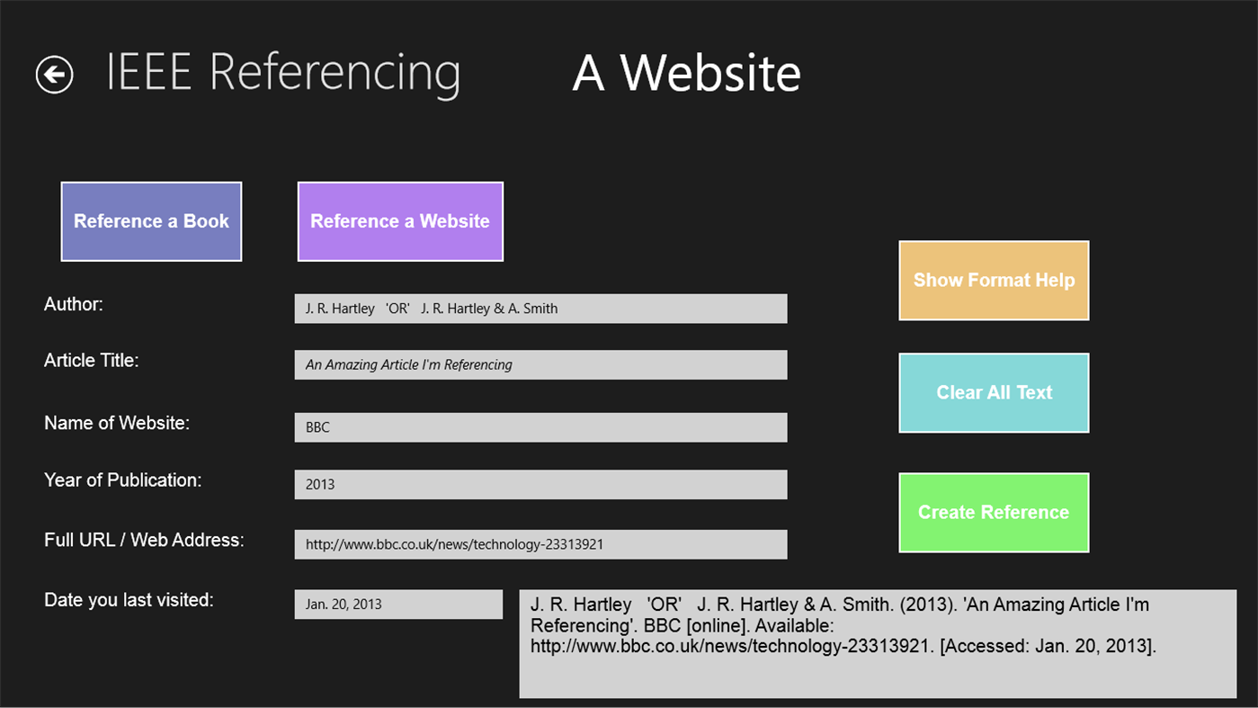 #1. Harvard & IEEE Reference Helper (Windows) 由: Lee Clayton