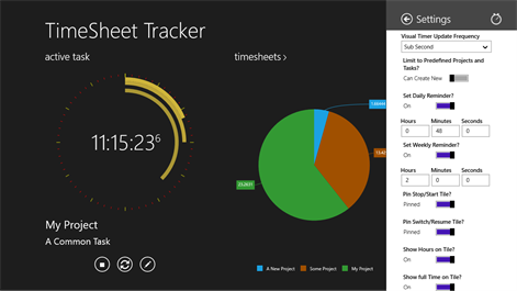 TimeSheet Tracker Screenshots 2