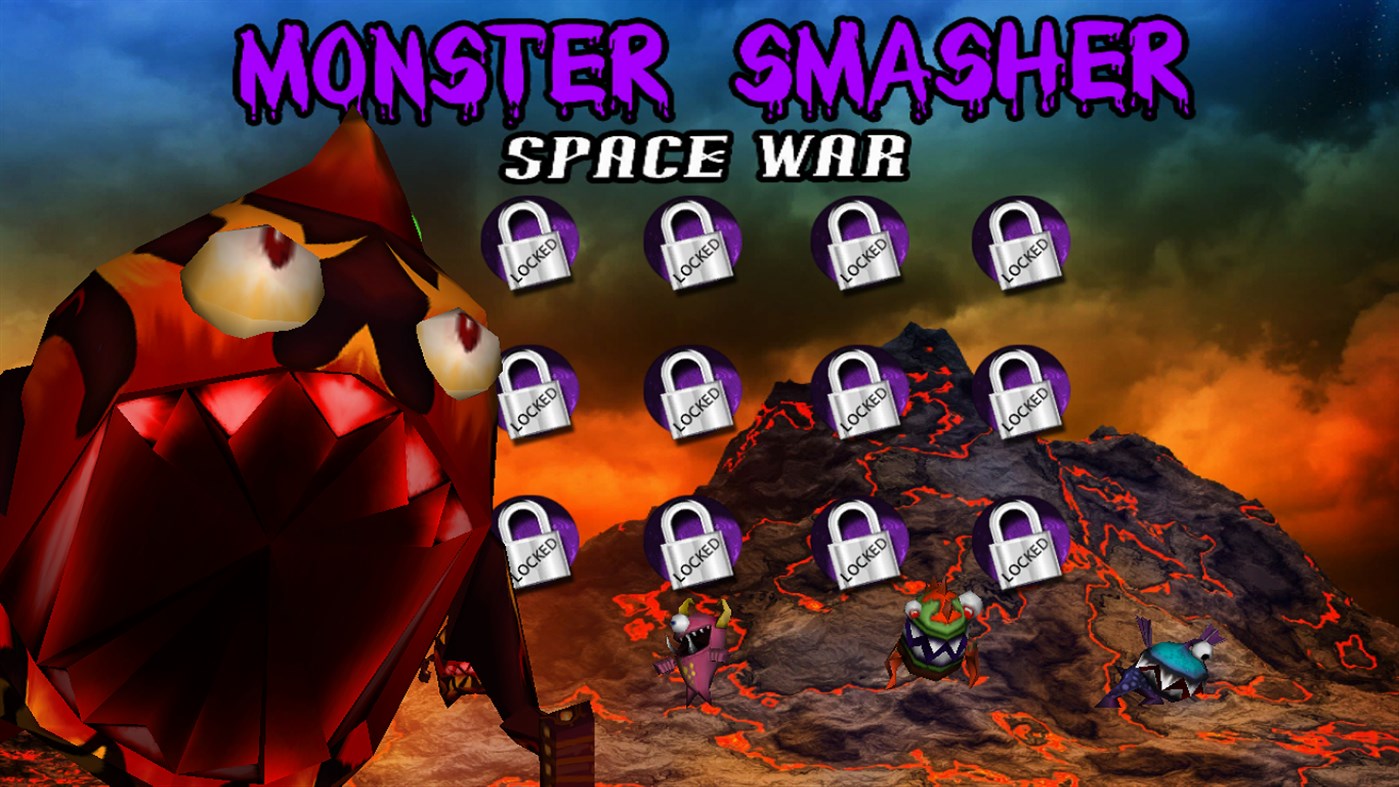 #2. Monster Smasher - Space War (Windows) By: Kaufcom