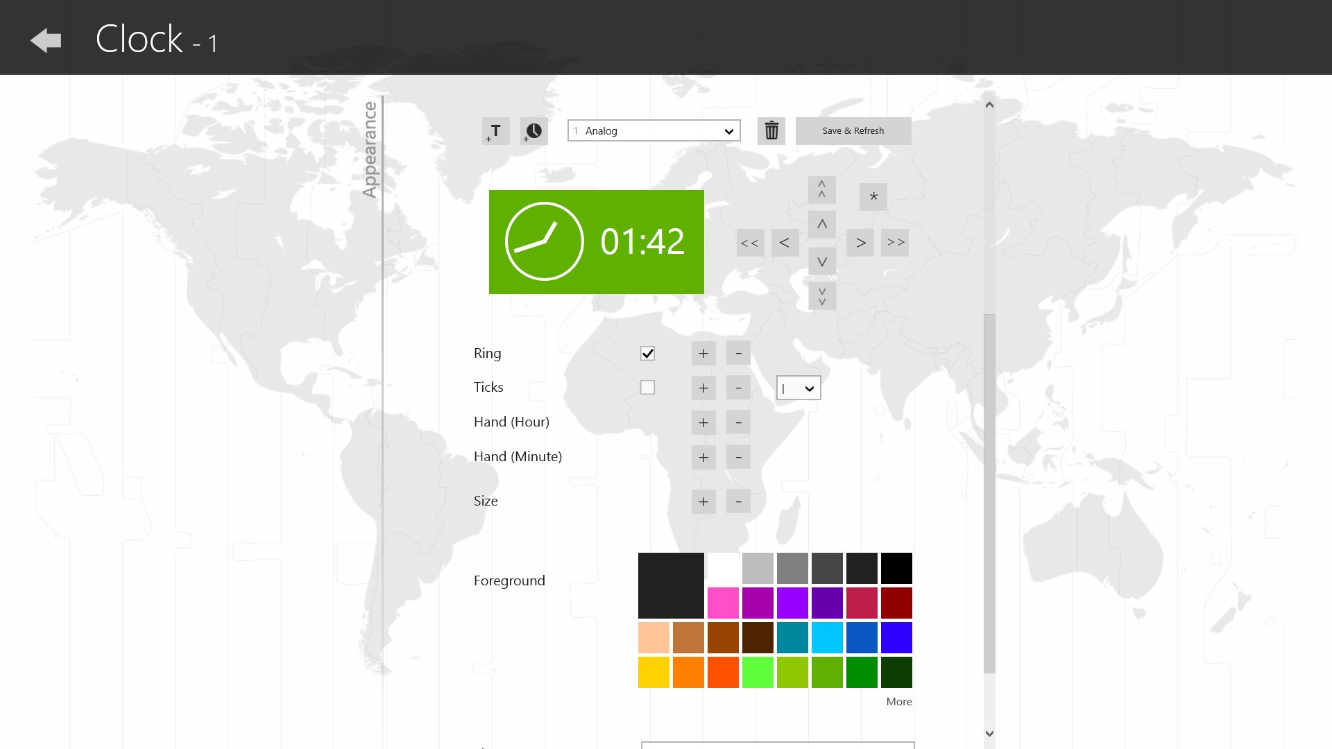 Clock (Live tile, alarm, timer) for Windows 10
