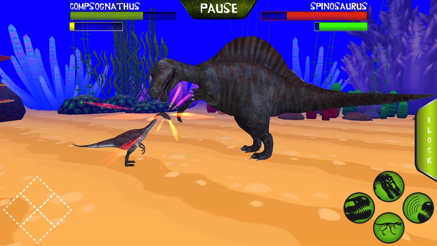 #4. Jurassic Arena: Dinosaur Arcade Fighter (Windows) 由: Gluten Free Games