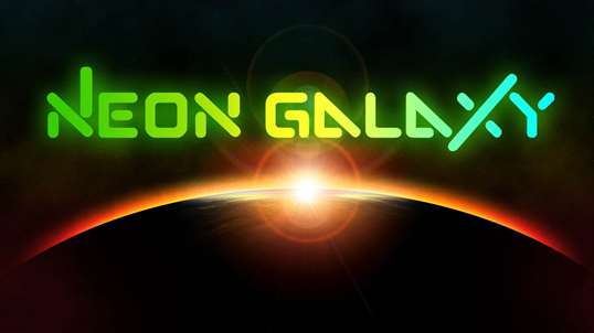 Neon Galaxy screenshot 1