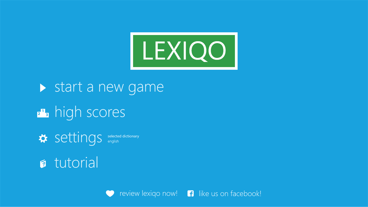 #4. lexiqo: word puzzle (Windows) Podle: MRG