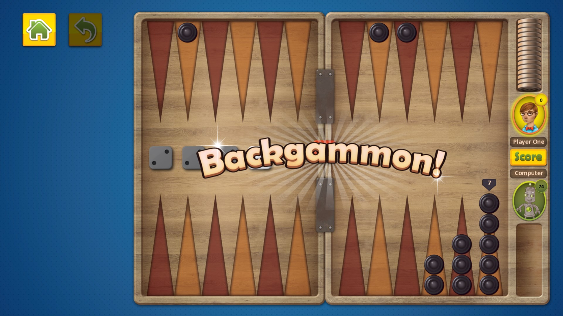 Backgammon Deluxe for Windows 10