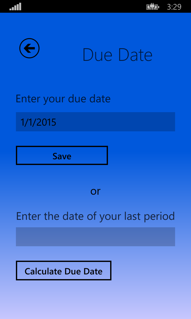 Pregnancy Countdown screenshot