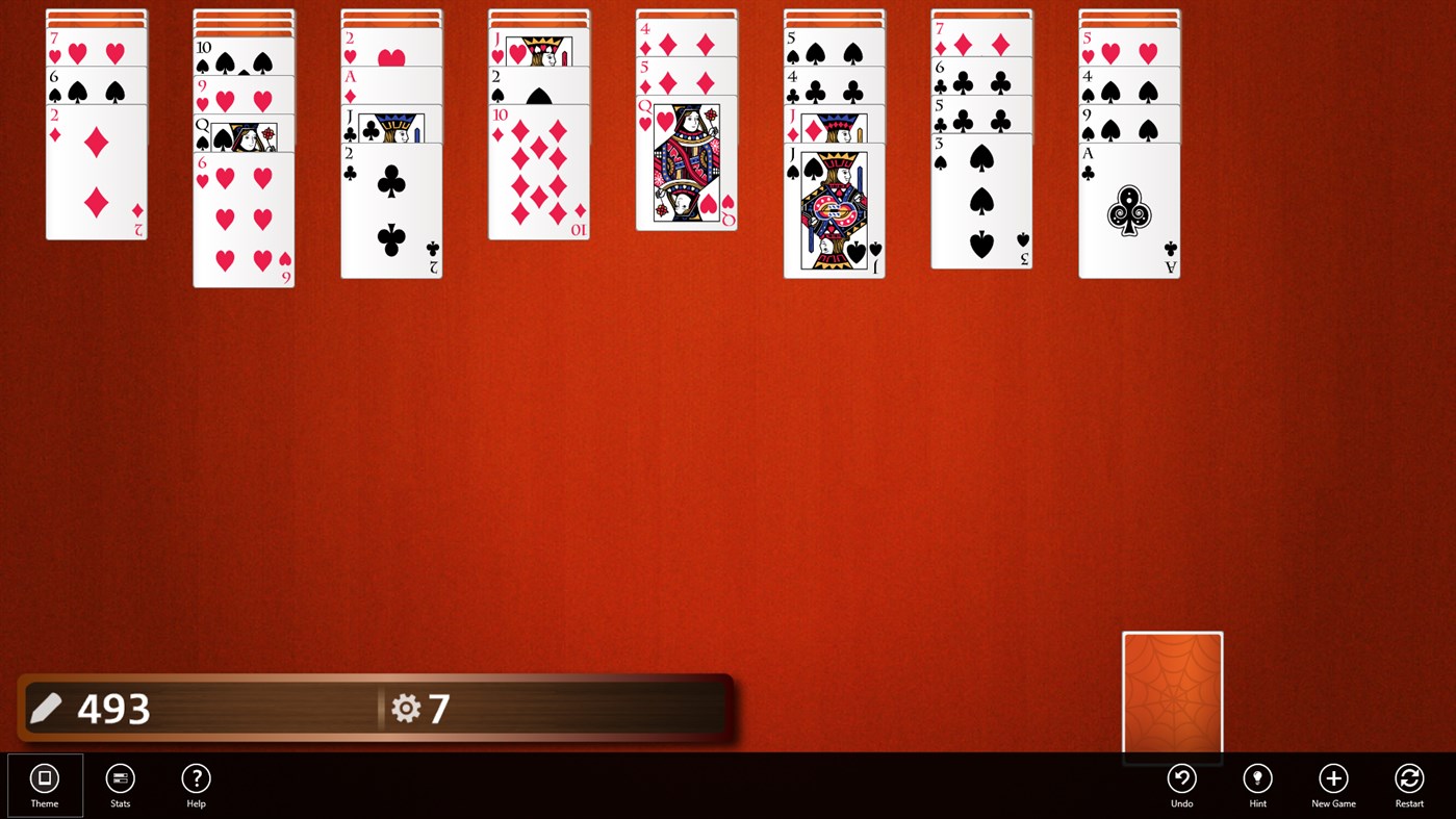 #5. 3rd Floor Spider Solitaire (Windows) 由: Third Floor Games